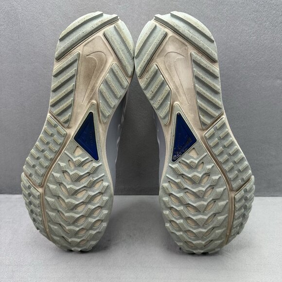 Womens Size 9 Nike React Pegasus Trail 4 Shoes Pearl Pink Grey Running Sneakers - Picture 7 of 8